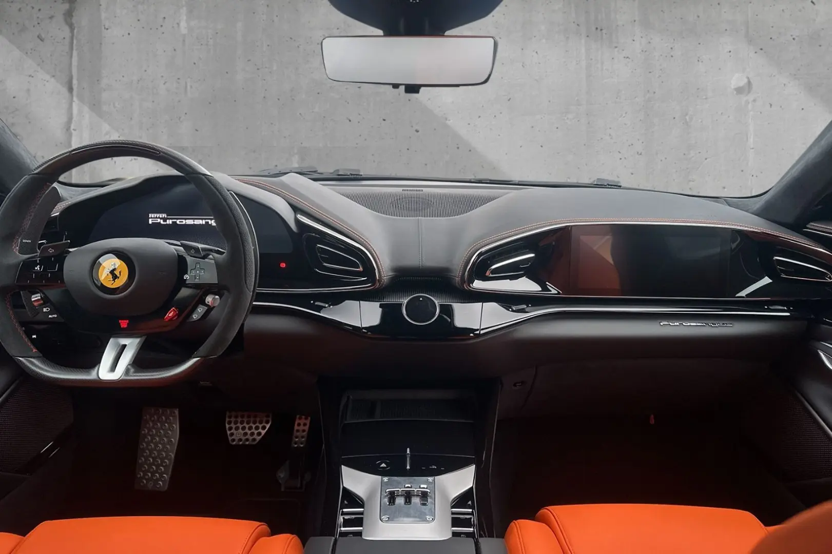 Purosangue Painted shields JBL LED Leder Orange