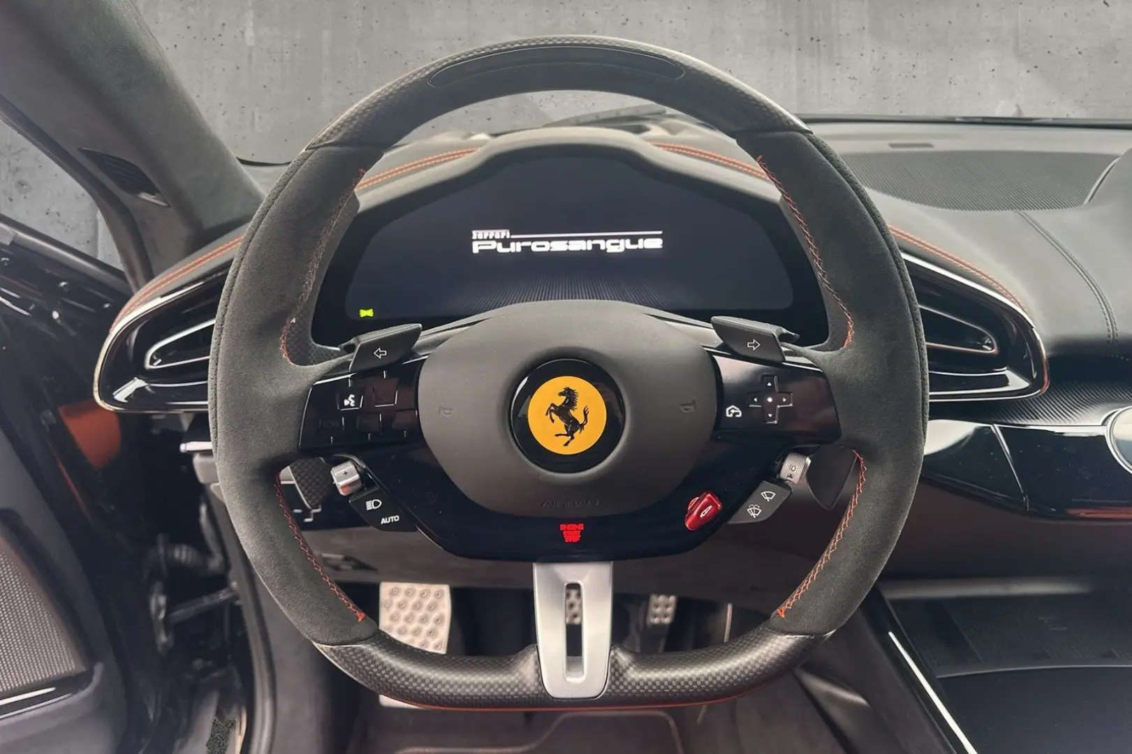 Purosangue Painted shields JBL LED Leder Orange