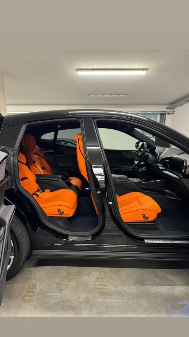 Purosangue Painted shields JBL LED Leder Orange