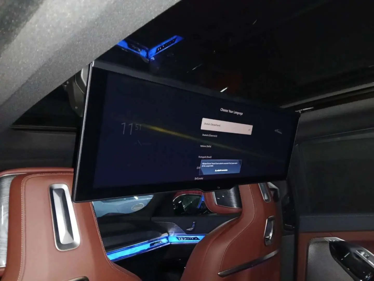 740d xDri 1199 - 0Anz M-Sport Executive Loung TV