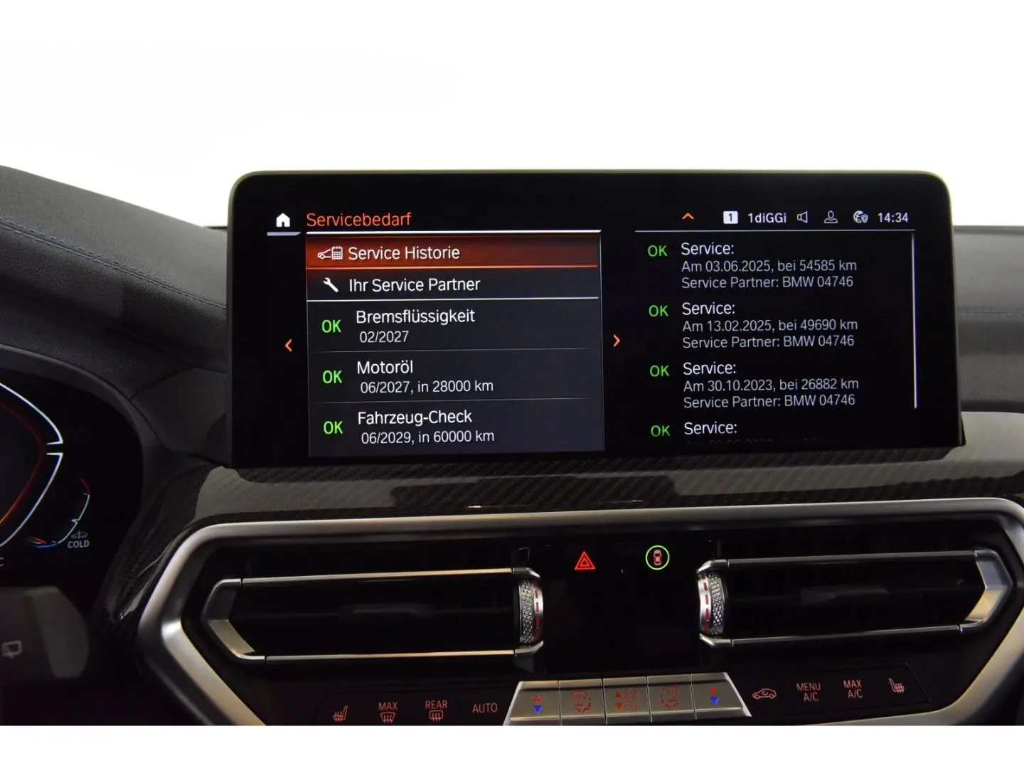 X3 M40 i Standheizung Panoramadach Akustikvergla