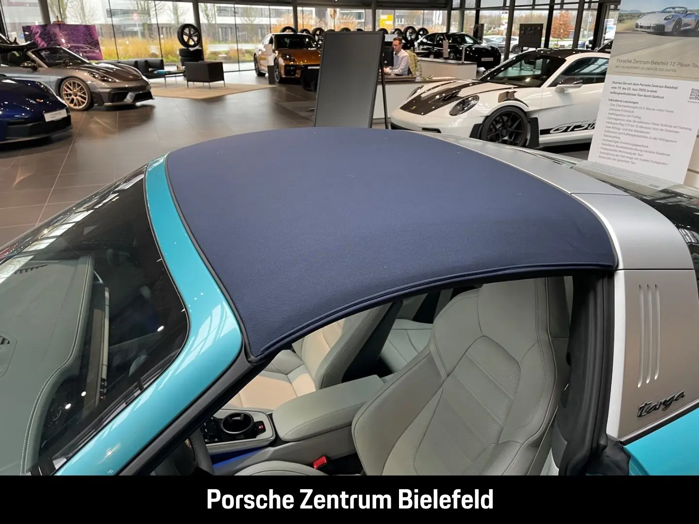 992 911 Targa 4 GTS Ipanemablau HA-Lenkung BOSE