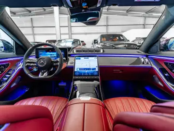 S 63 AMG e 4M Perf   Red Interior   Carbon