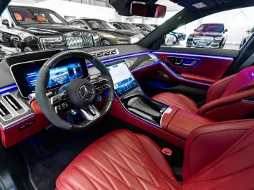 S 63 AMG e 4M Perf   Red Interior   Carbon