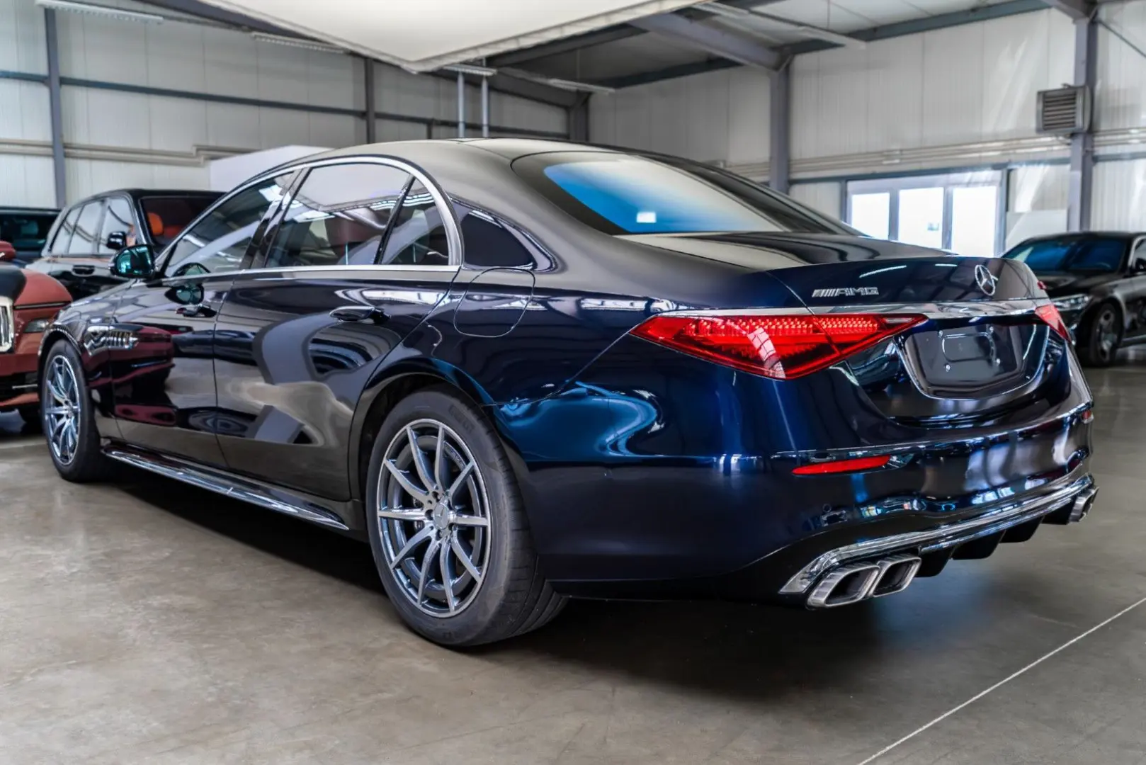 S 63 AMG e 4M Perf   Red Interior   Carbon