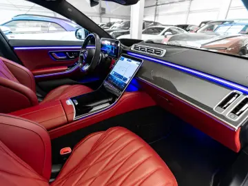 S 63 AMG e 4M Perf   Red Interior   Carbon