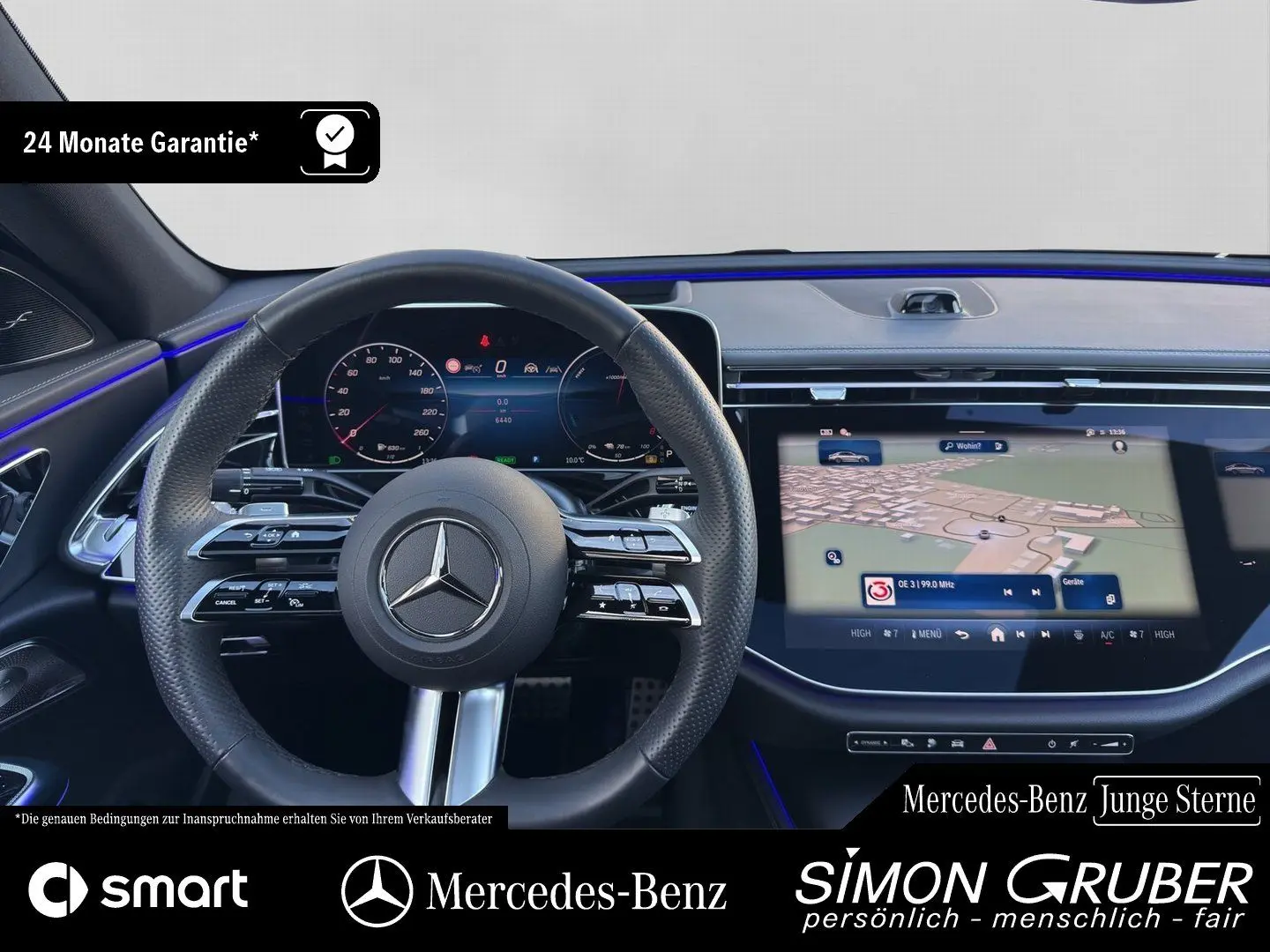 E 400 e 4M AMG Pano Superscreen Airmatic Burm