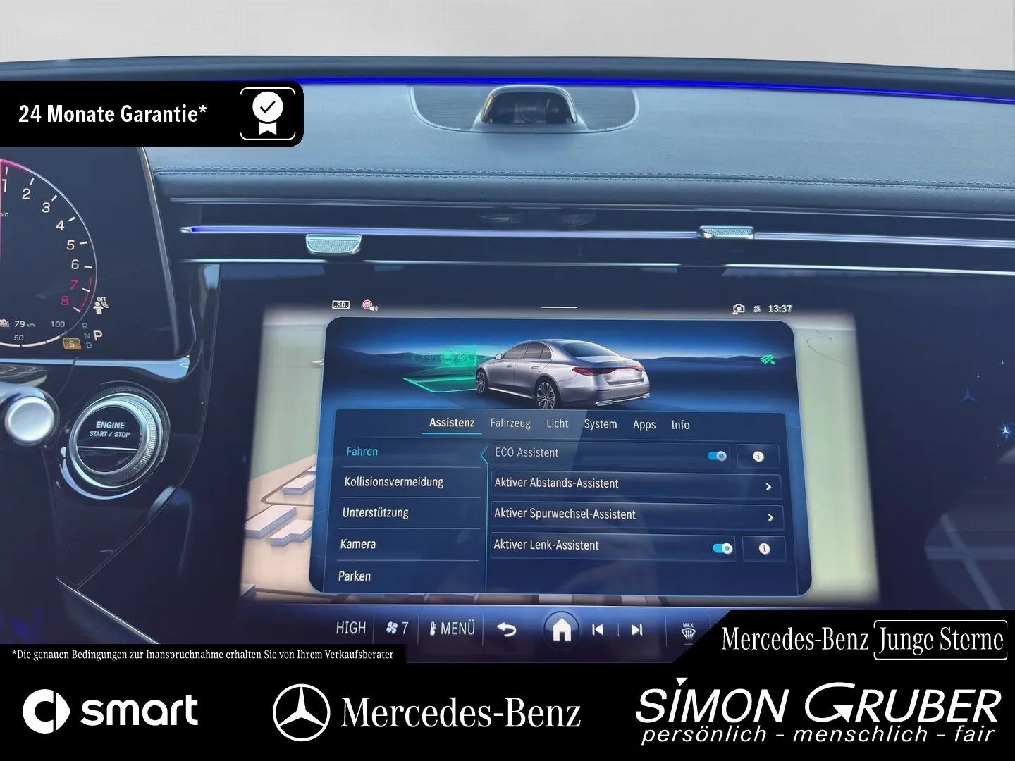 E 400 e 4M AMG Pano Superscreen Airmatic Burm