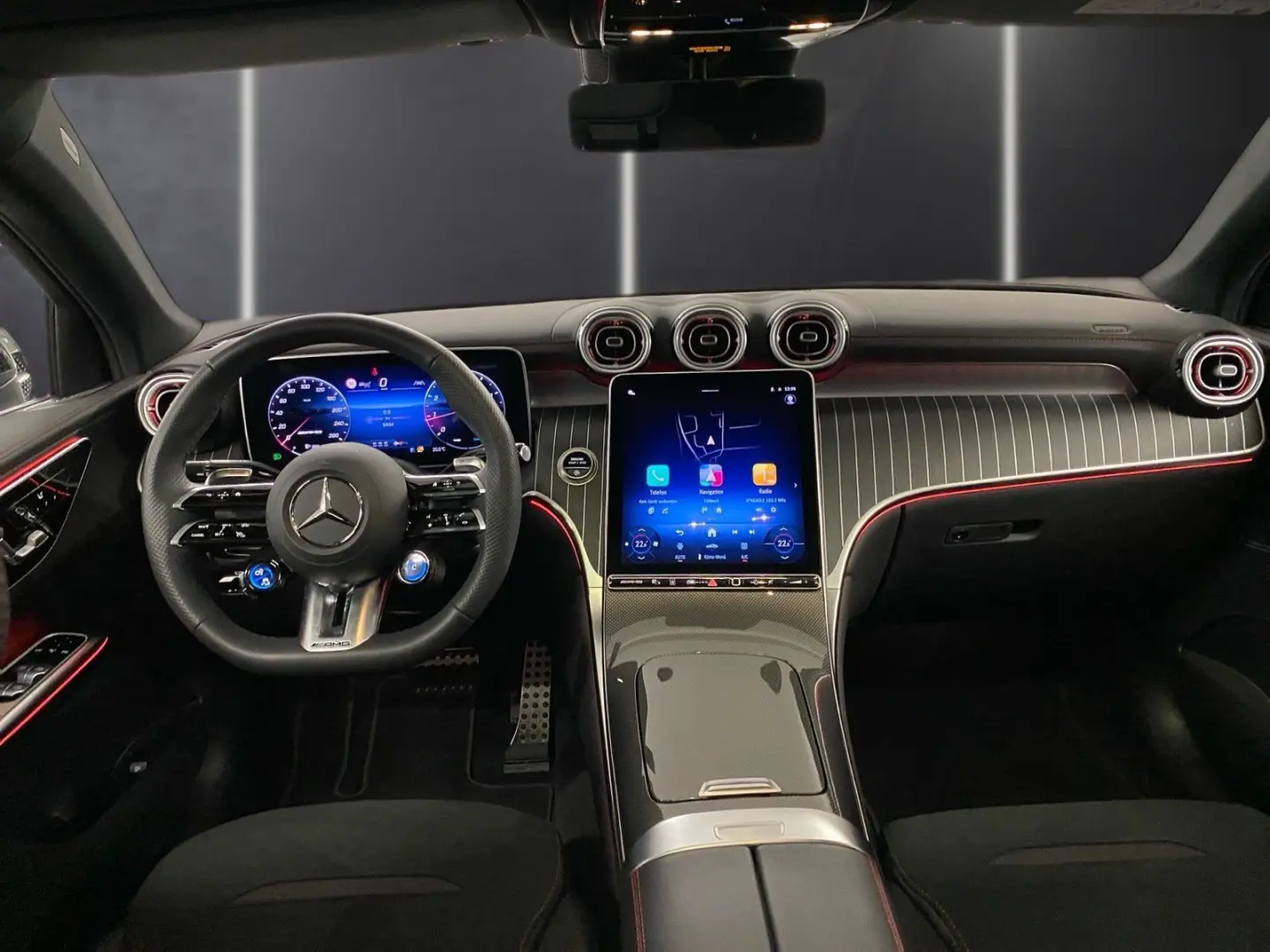 GLC 43 4M AMG Coupé Distronic Standheiz AHK Pano