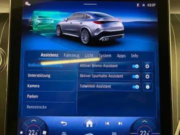 GLC 43 4M AMG Coupé Distronic Standheiz AHK Pano