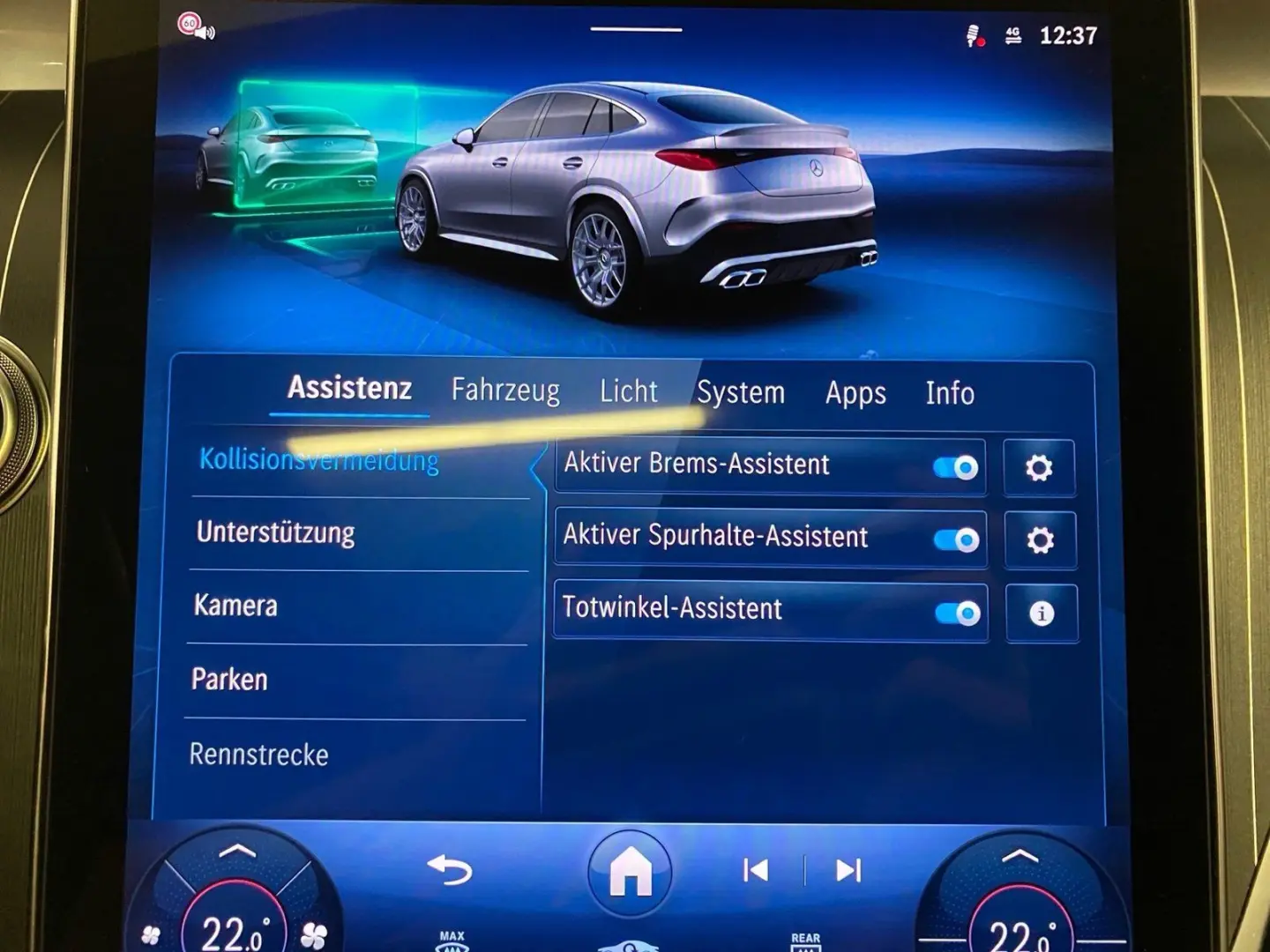 GLC 43 4M AMG Coupé Distronic Standheiz AHK Pano