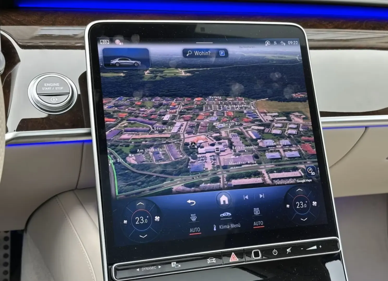 S 580 4M L AMG Panorama 3D Burmester E-ACTIVE Body