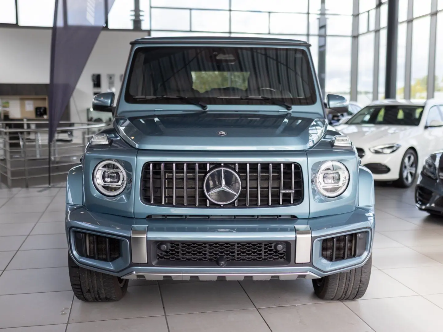 AMG G 63 SONDERLACK AZZURRO METALLIZZATO! VOLL!