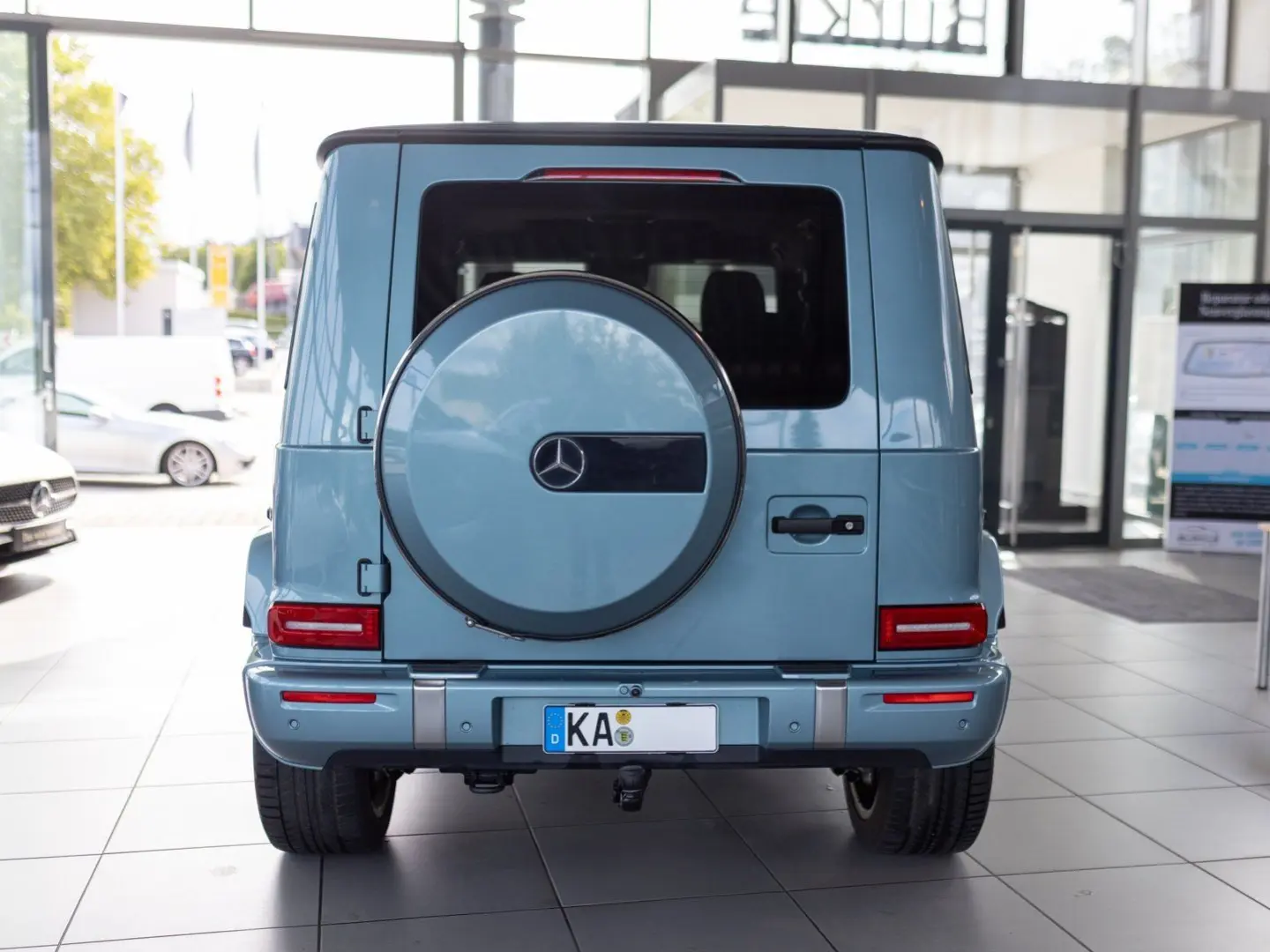 AMG G 63 SONDERLACK AZZURRO METALLIZZATO! VOLL!