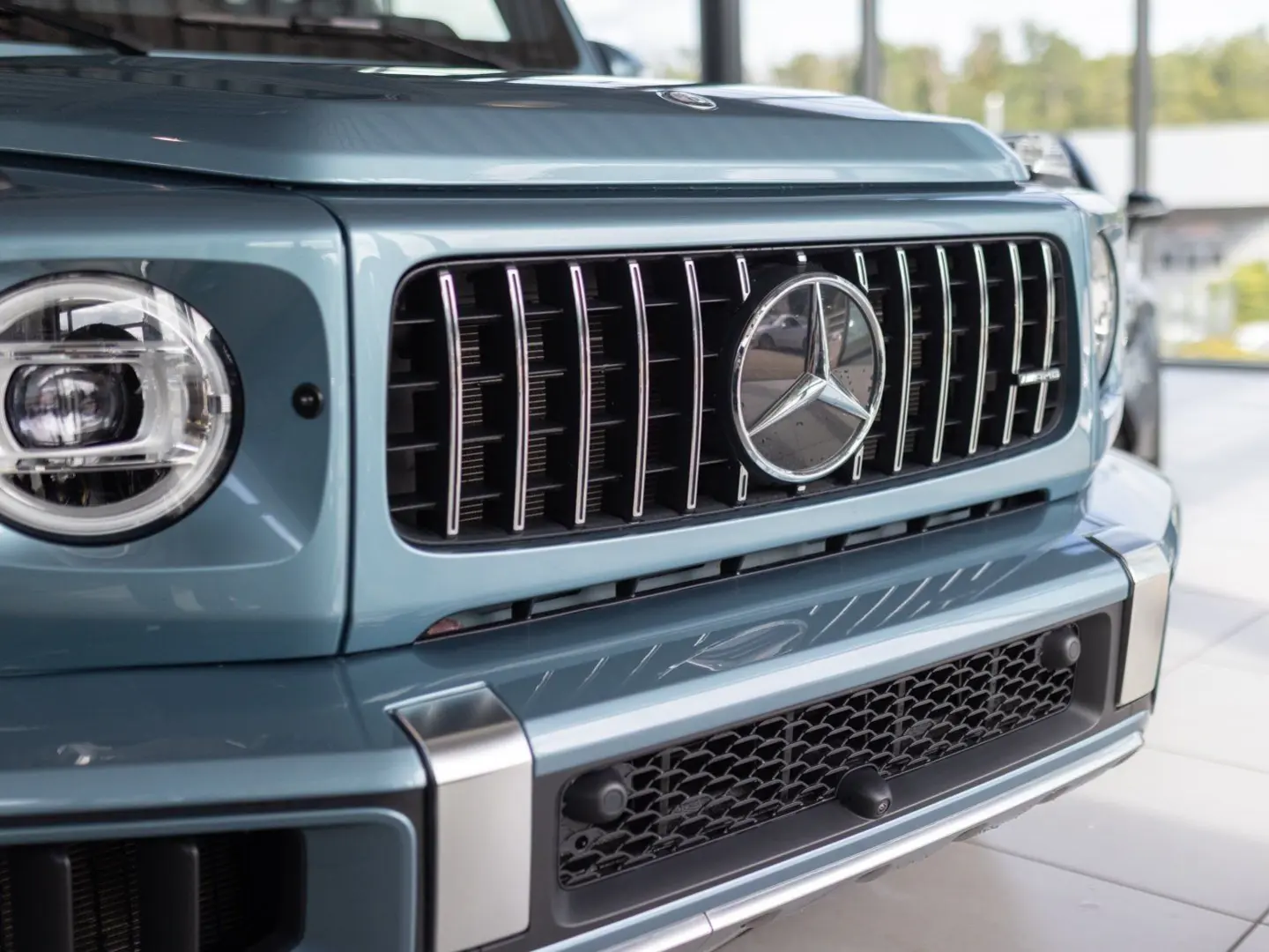 AMG G 63 SONDERLACK AZZURRO METALLIZZATO! VOLL!