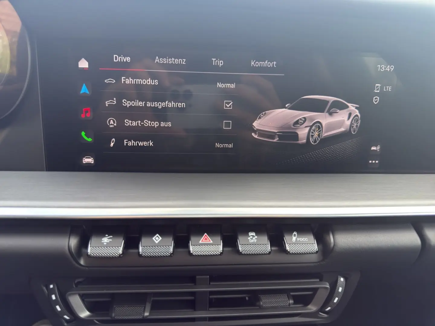 911 Turbo S Lift Burmester Chrono Pano Sitzbelüf