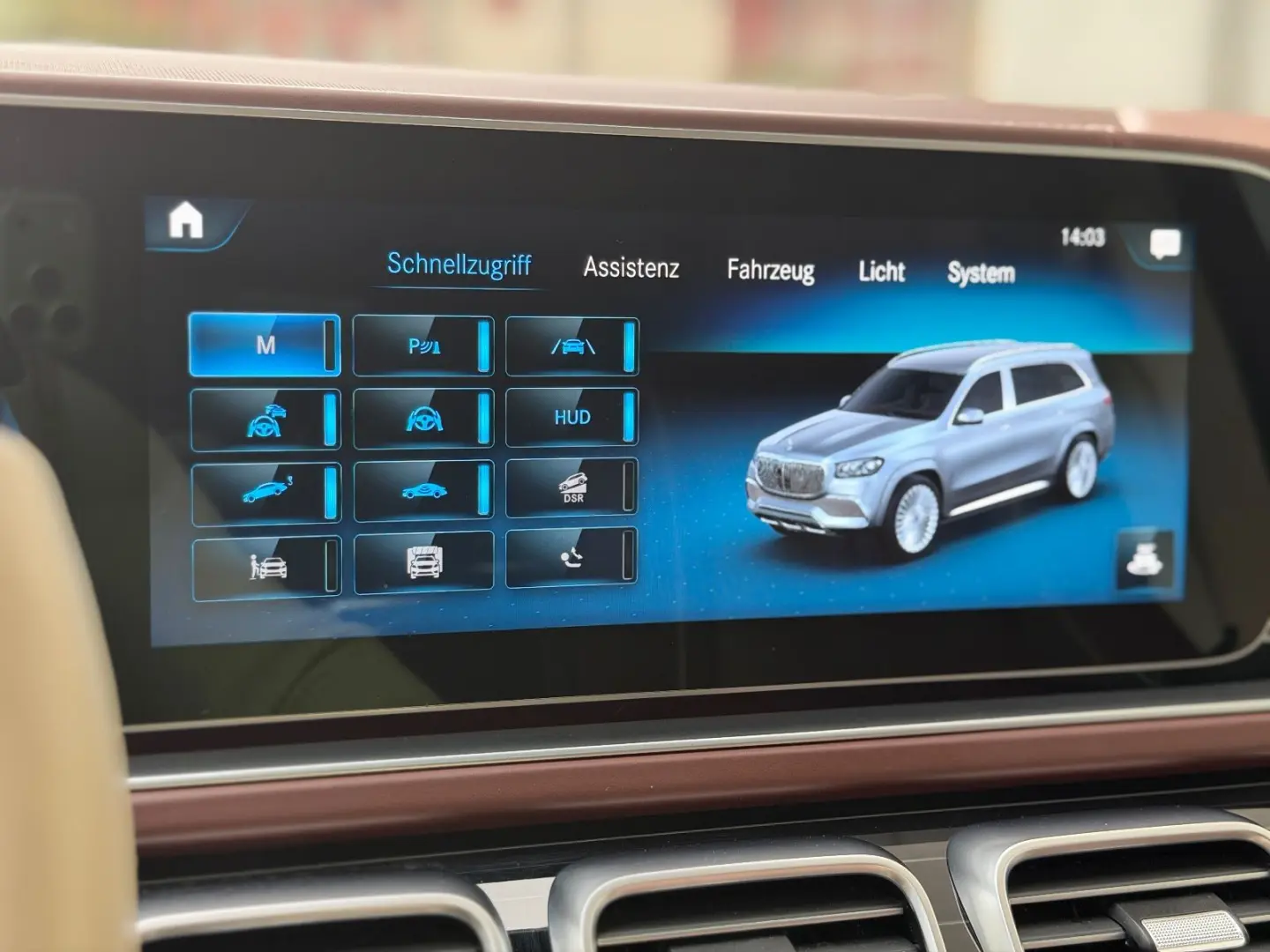 Maybach GLS 600 MANUFAKTUR FIRSTCLASS FOND TV 23