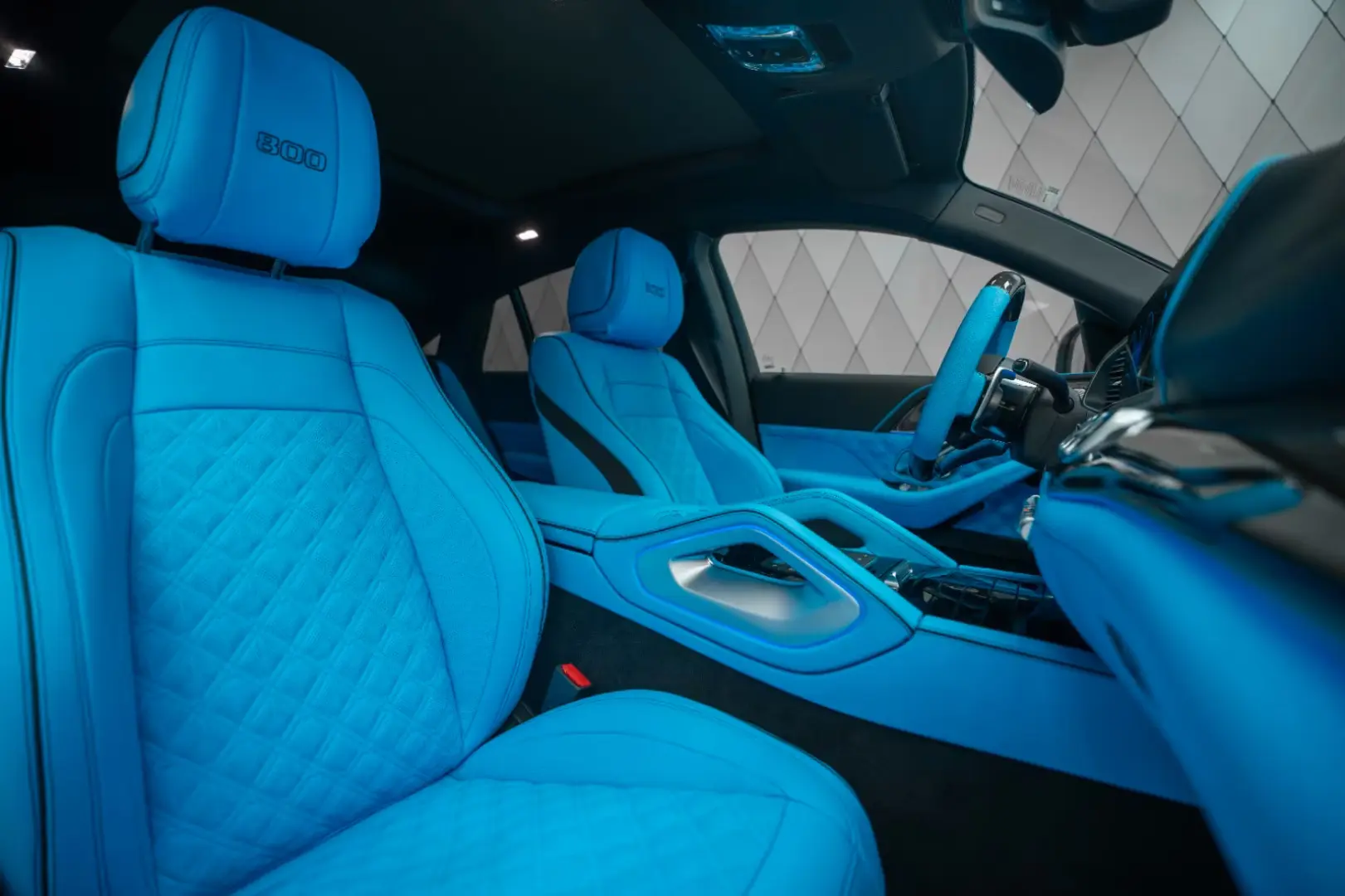 Mercedes-Benz GLE 63 AMG COUPE BRABUS 800 GREY   BLUE