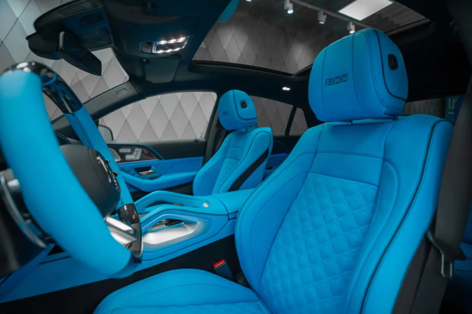 Mercedes-Benz GLE 63 AMG COUPE BRABUS 800 GREY   BLUE