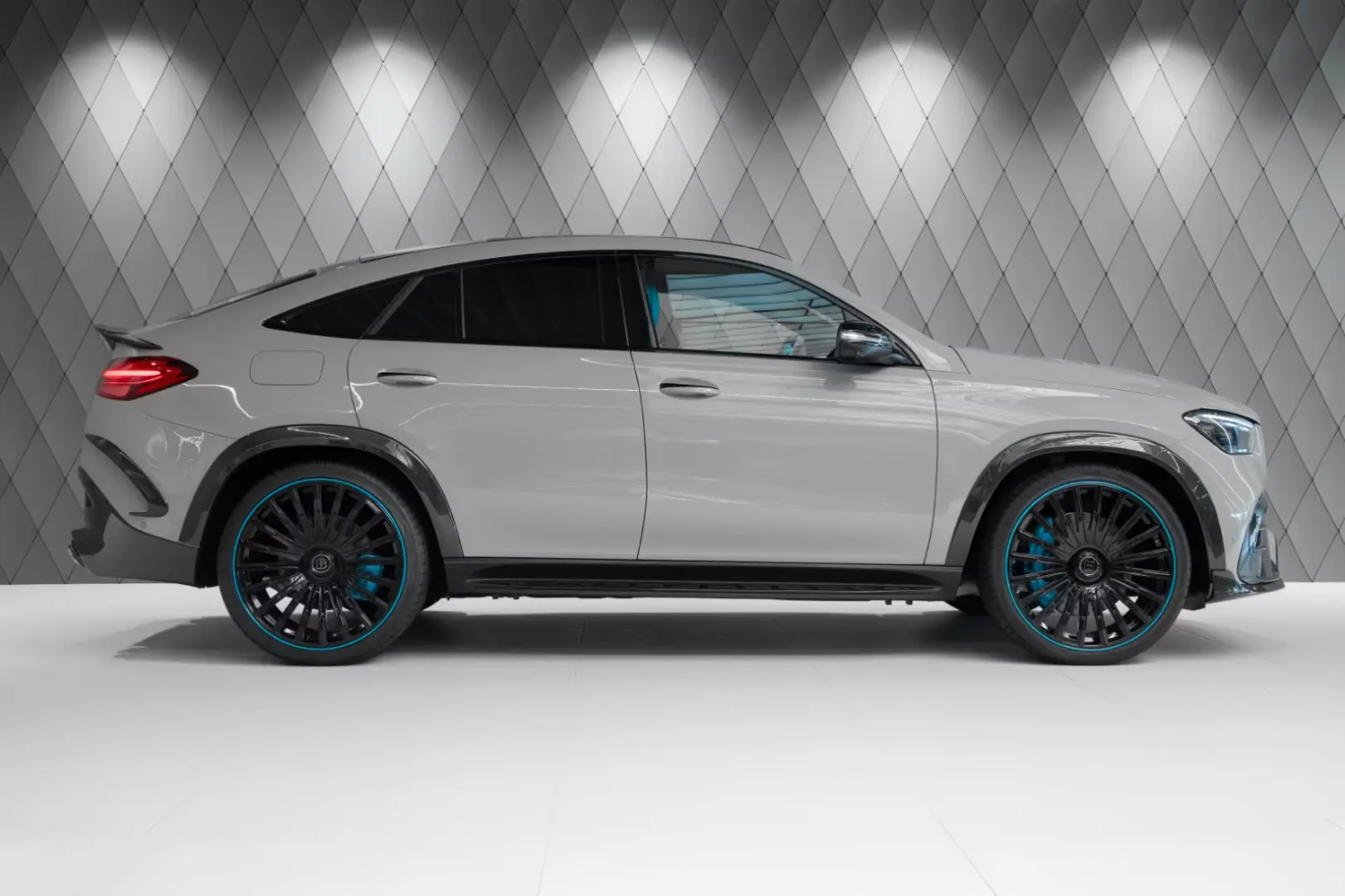 Mercedes-Benz GLE 63 AMG COUPE BRABUS 800 GREY   BLUE