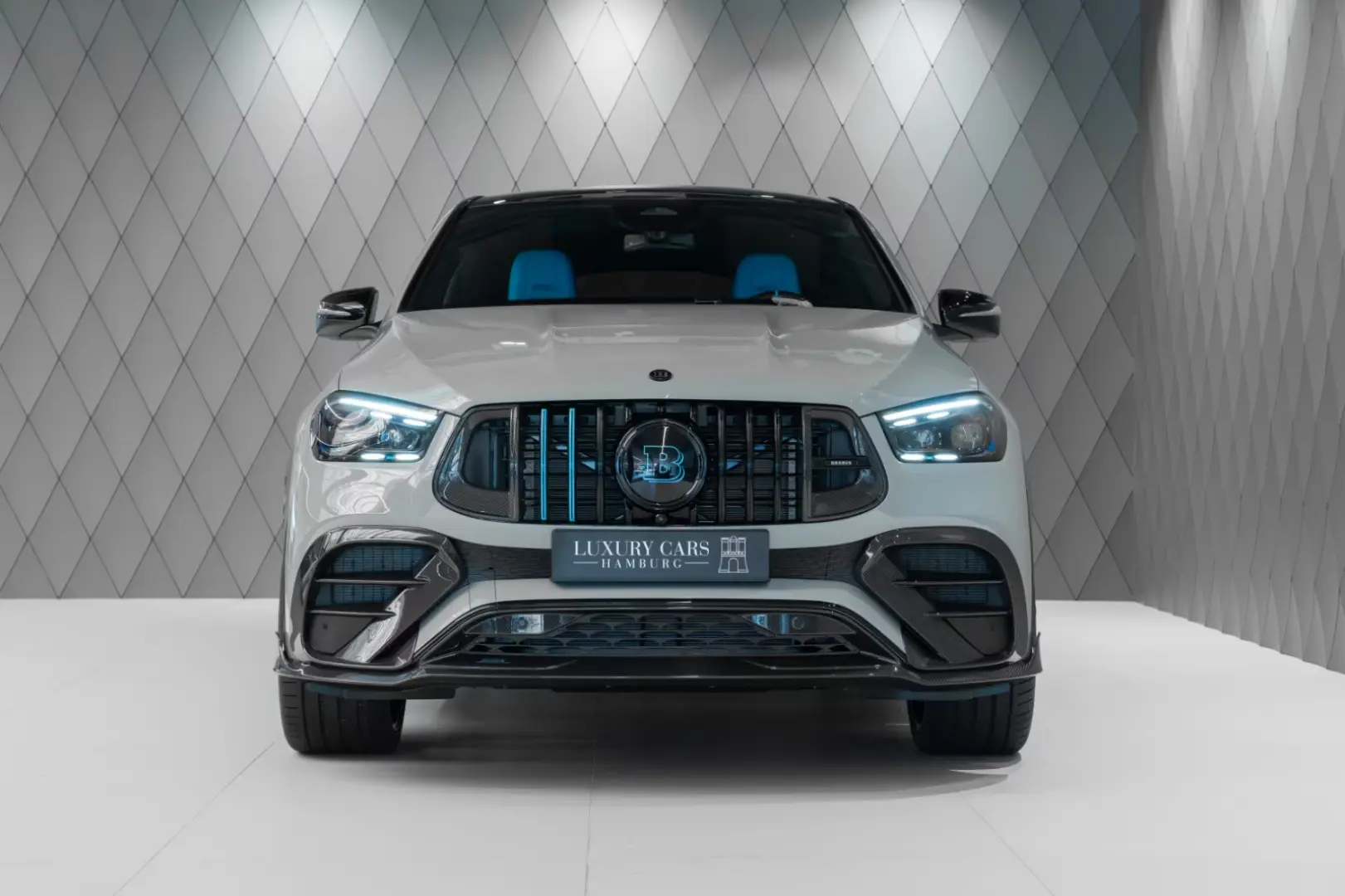 Mercedes-Benz GLE 63 AMG COUPE BRABUS 800 GREY   BLUE