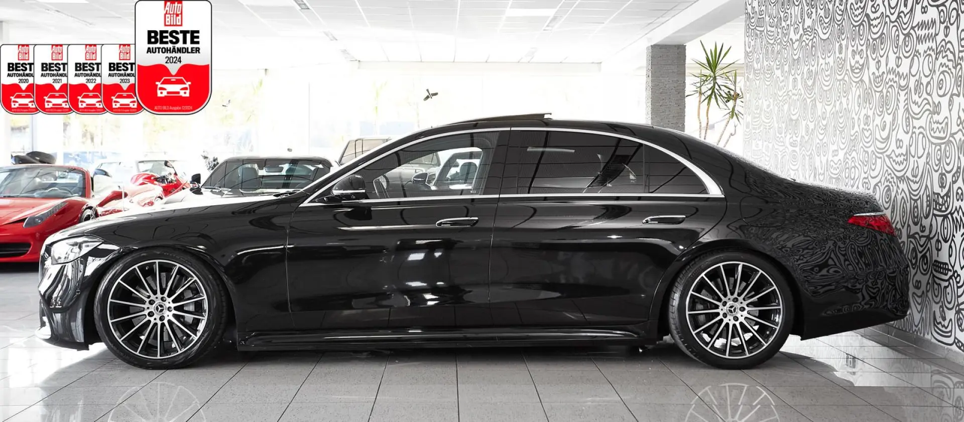 S 580 e LANG 4-MATIC 3x AMG SPORT DESIGNO MASSAG