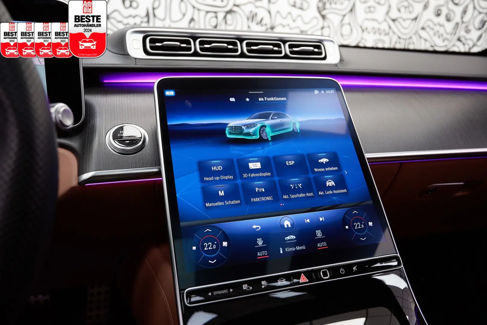 S 580 e LANG 4-MATIC 3x AMG SPORT DESIGNO MASSAG