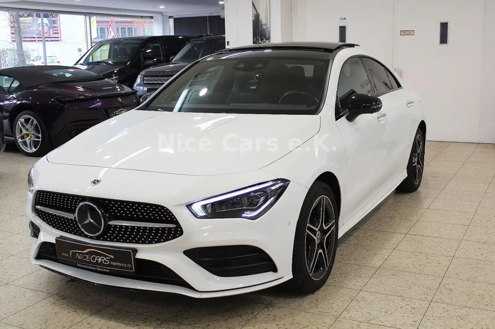 CLA 250 e AMG Line  Panorama Memory Night-Paket