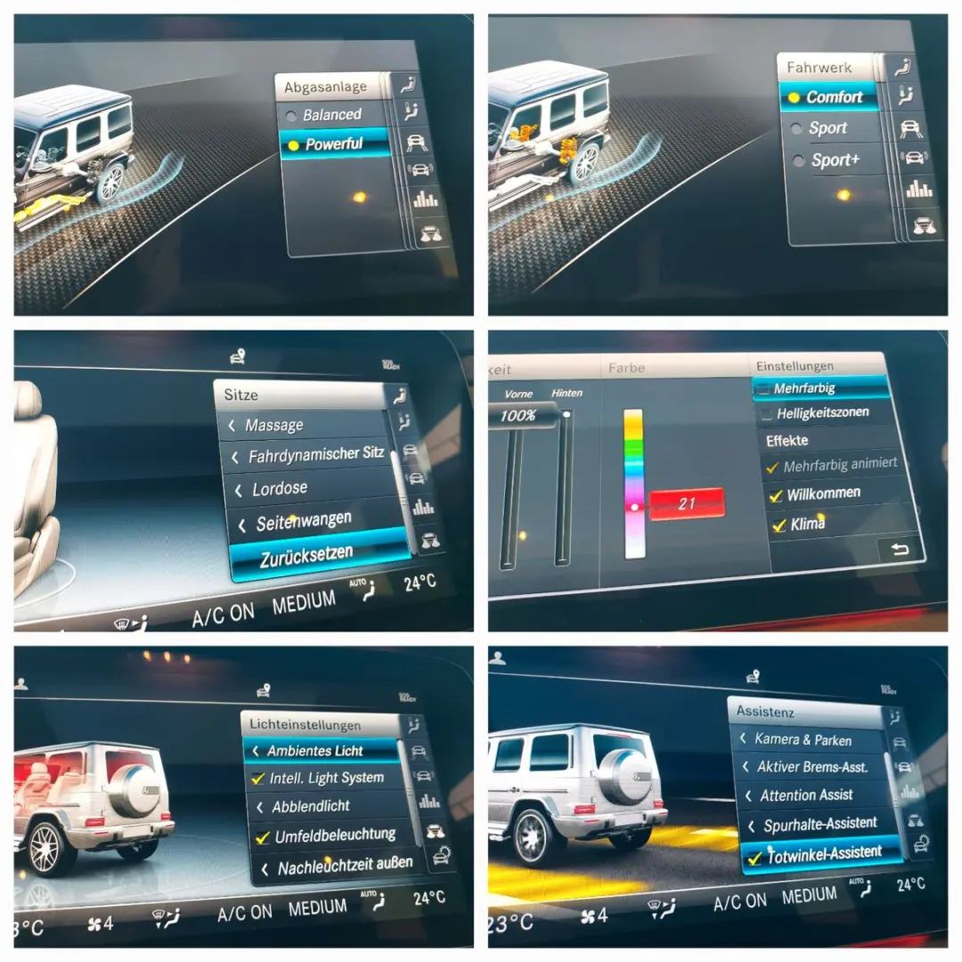 G 63 AMG G Station Massage Distronic 360  Nappa