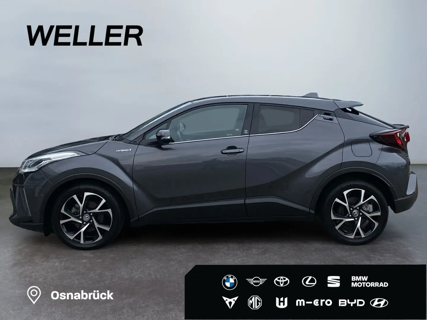 C-HR 1.8 Hybrid Team D  LED ACC Kamera Navi SHZ