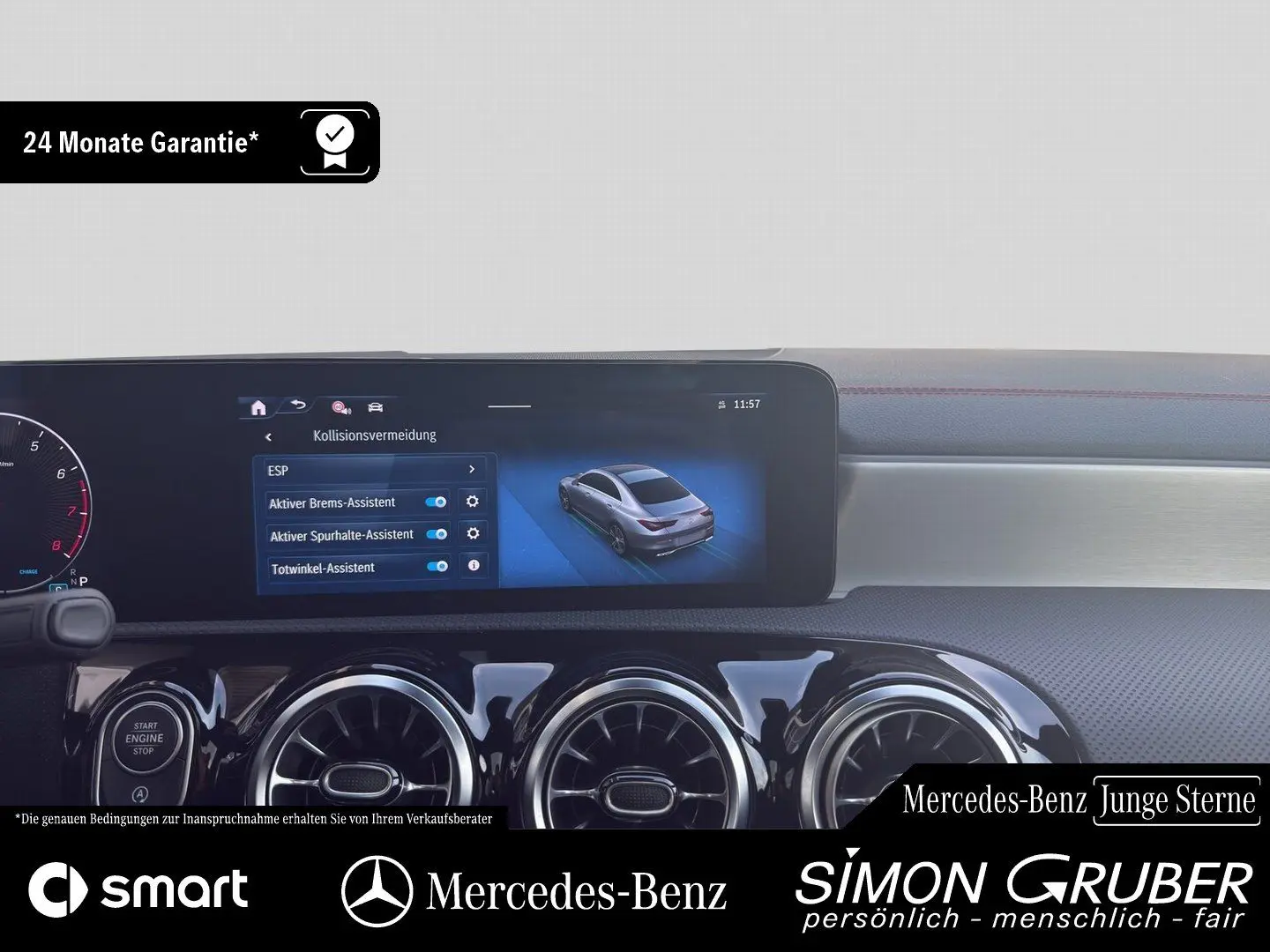 CLA 250 4M Coupé AMG Night Ambi Pano 360 Distron