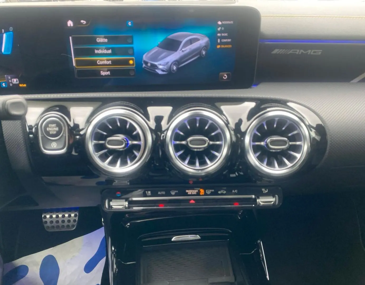 CLA AMG 45 S 4Matic NIGHT PANO AERO-P MBUX MATT