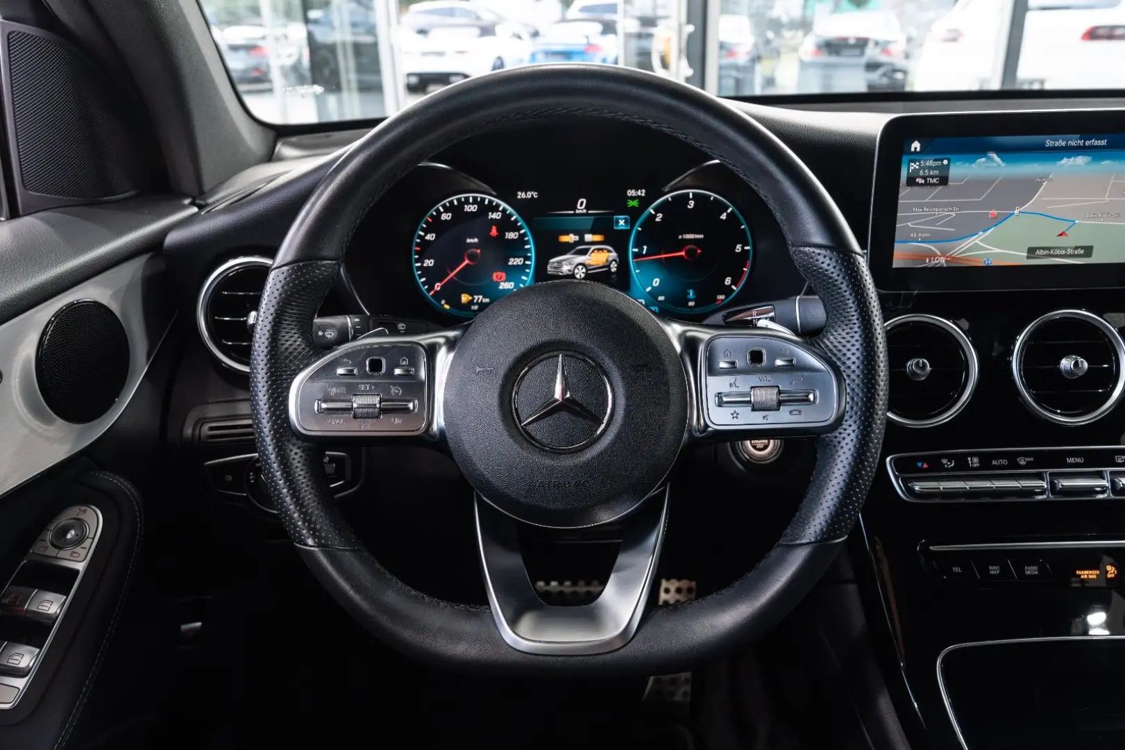 GLC 220 d 4M  AMG-LINE LEDER MULTIBEAM NAVI 1.HD