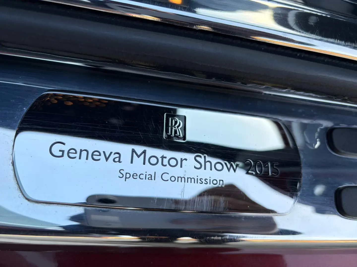 Rolls Royce Wraith Geneva Motor Show 2015