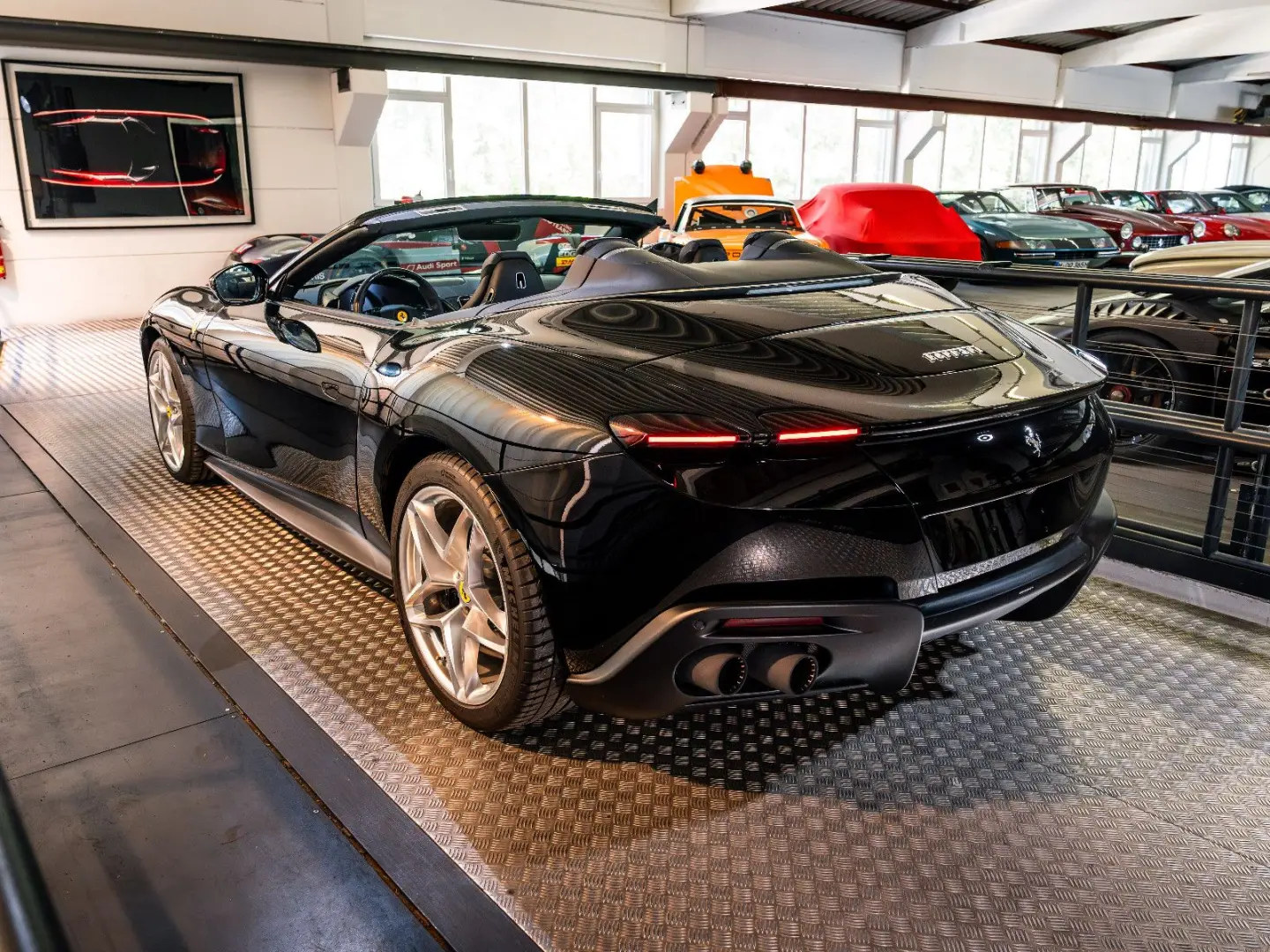 Ferrari Roma Spider 360  CARBON BEIFAHRERDISPLAY