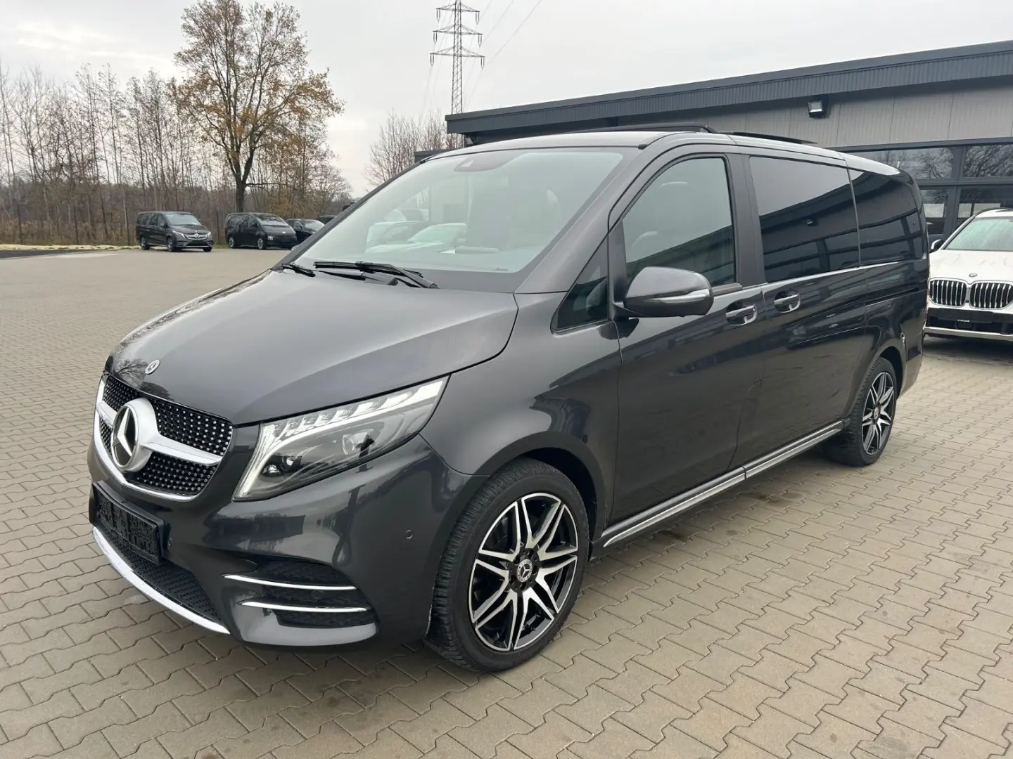 V300d 4M Lang AMG -7S-Pano-Burmes-2xEl.Tür-360K