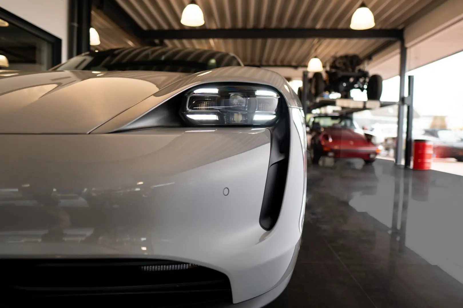 Taycan Beifahrer Display Sport Chrono Pano