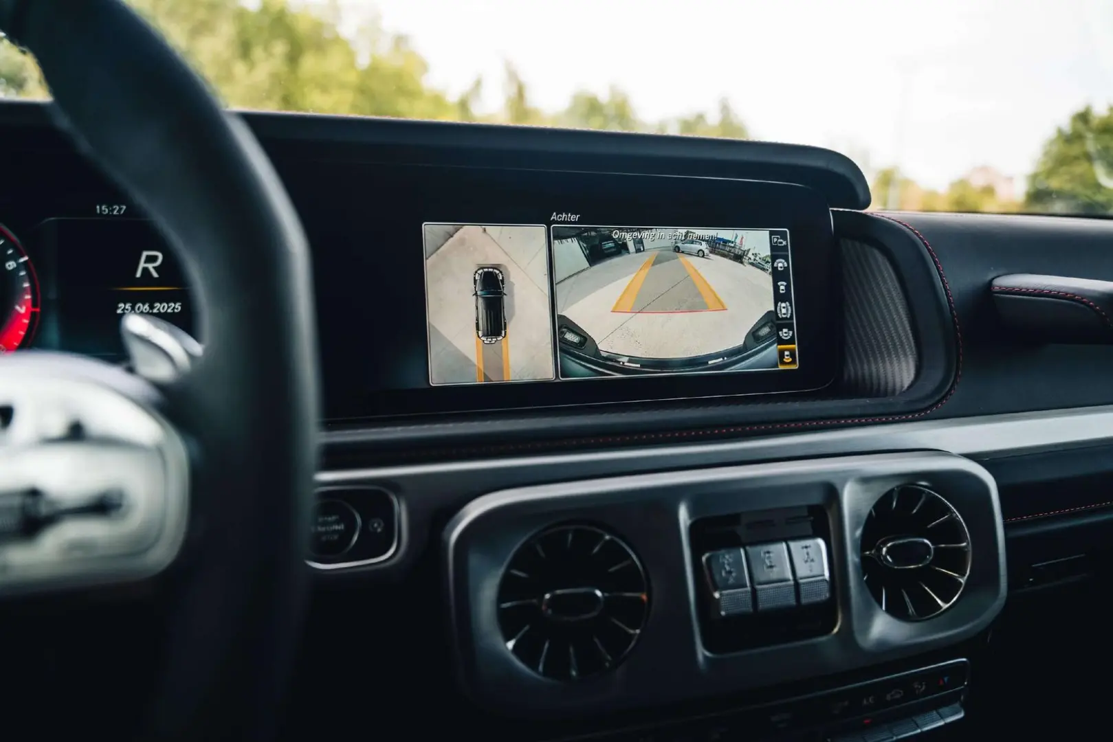 G 63 AMG 4x4  Manufaktur Carbon Massage 360 -Kamera