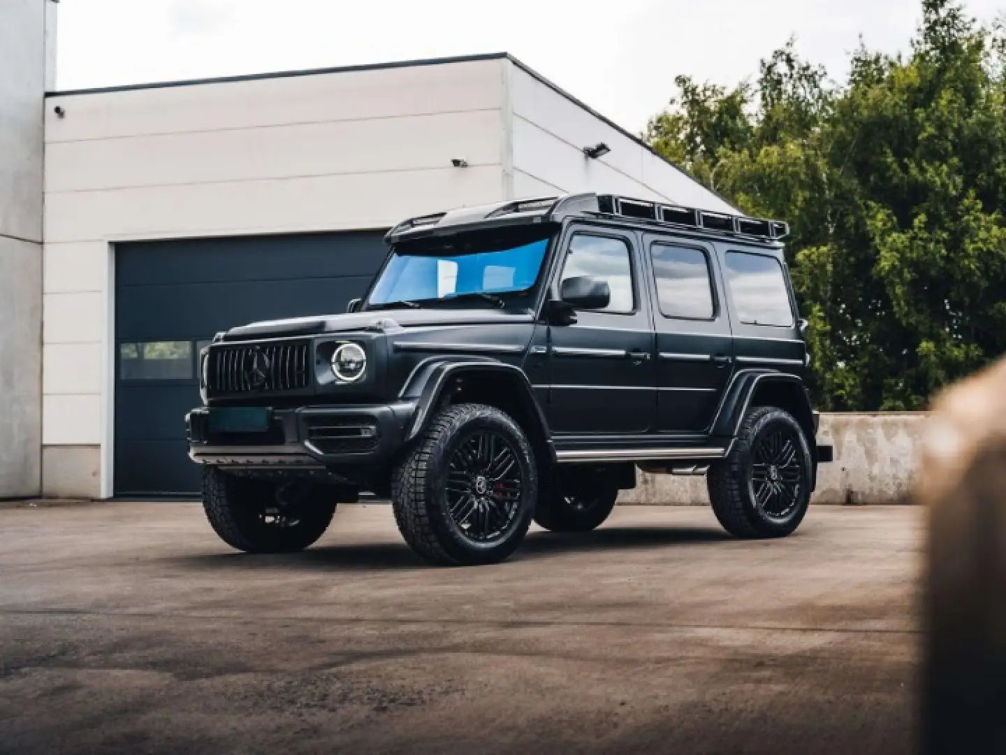 G 63 AMG 4x4  Manufaktur Carbon Massage 360 -Kamera