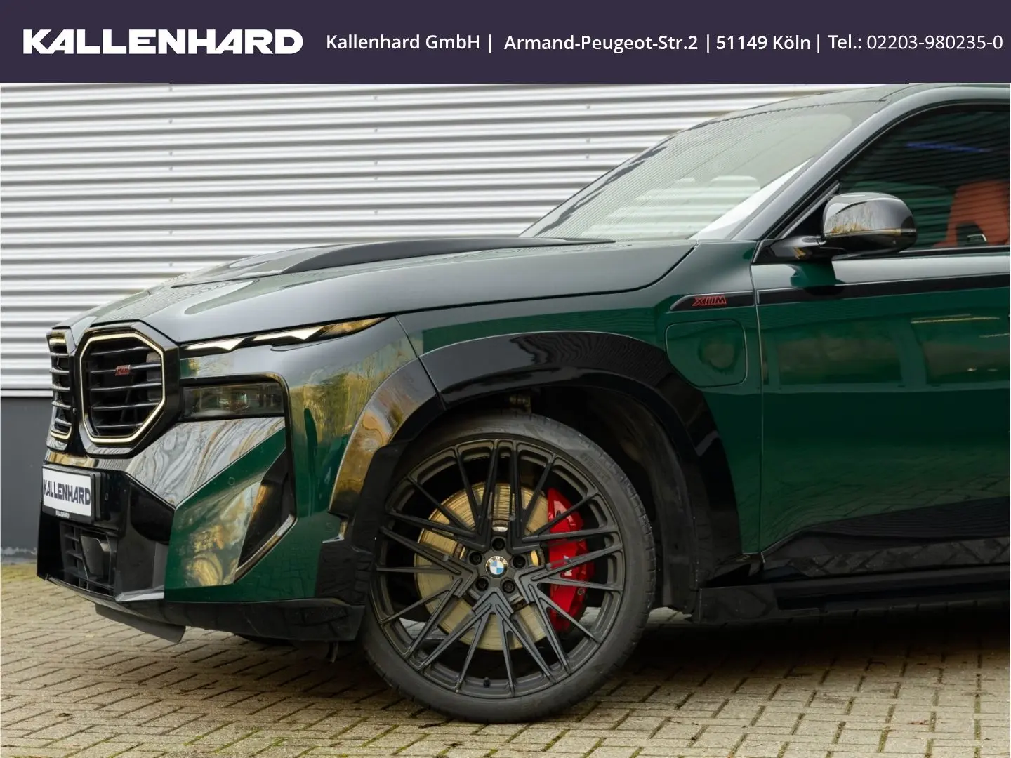 XM Label Red - Individual ''British Racing Green