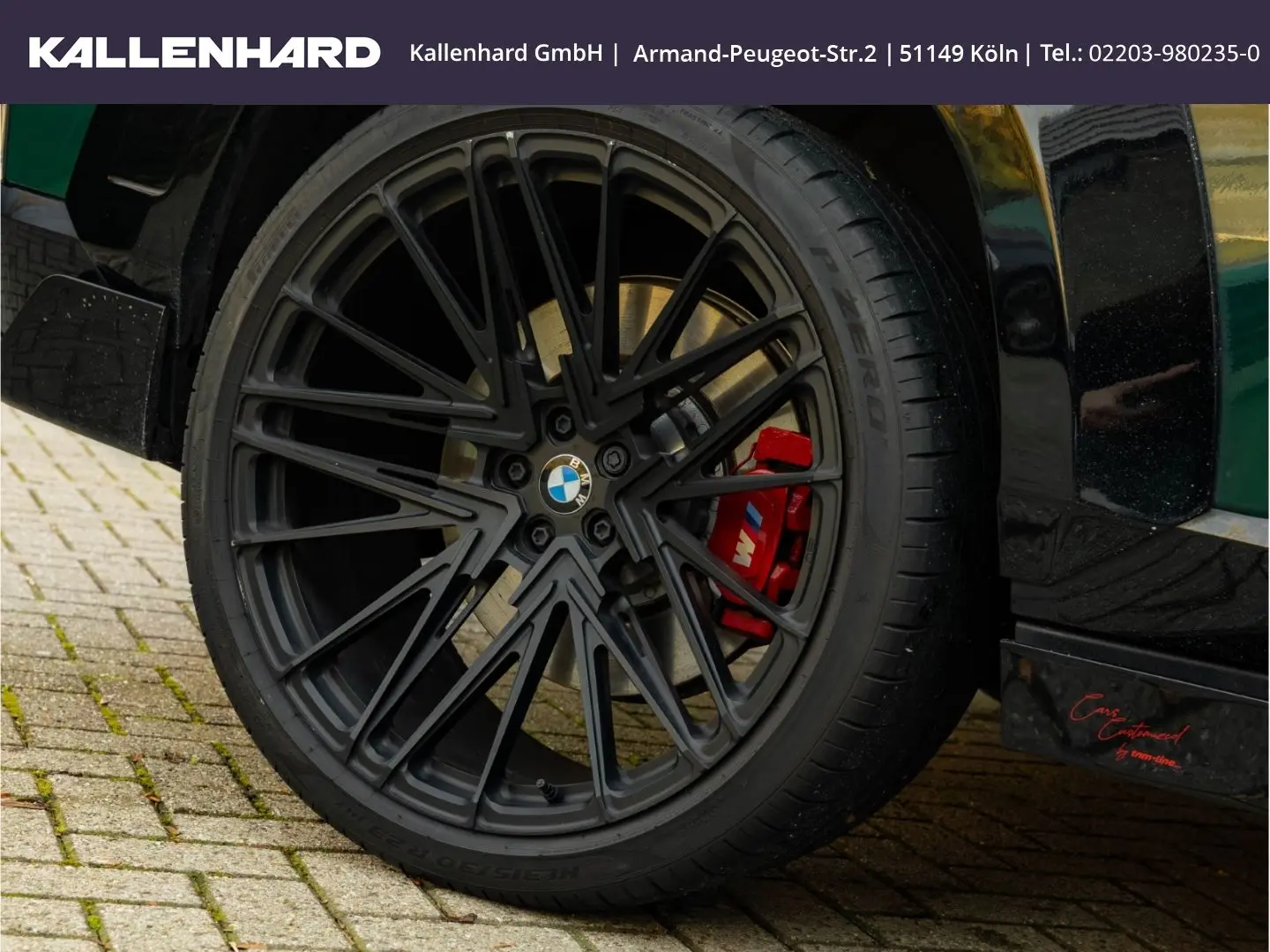 XM Label Red - Individual ''British Racing Green