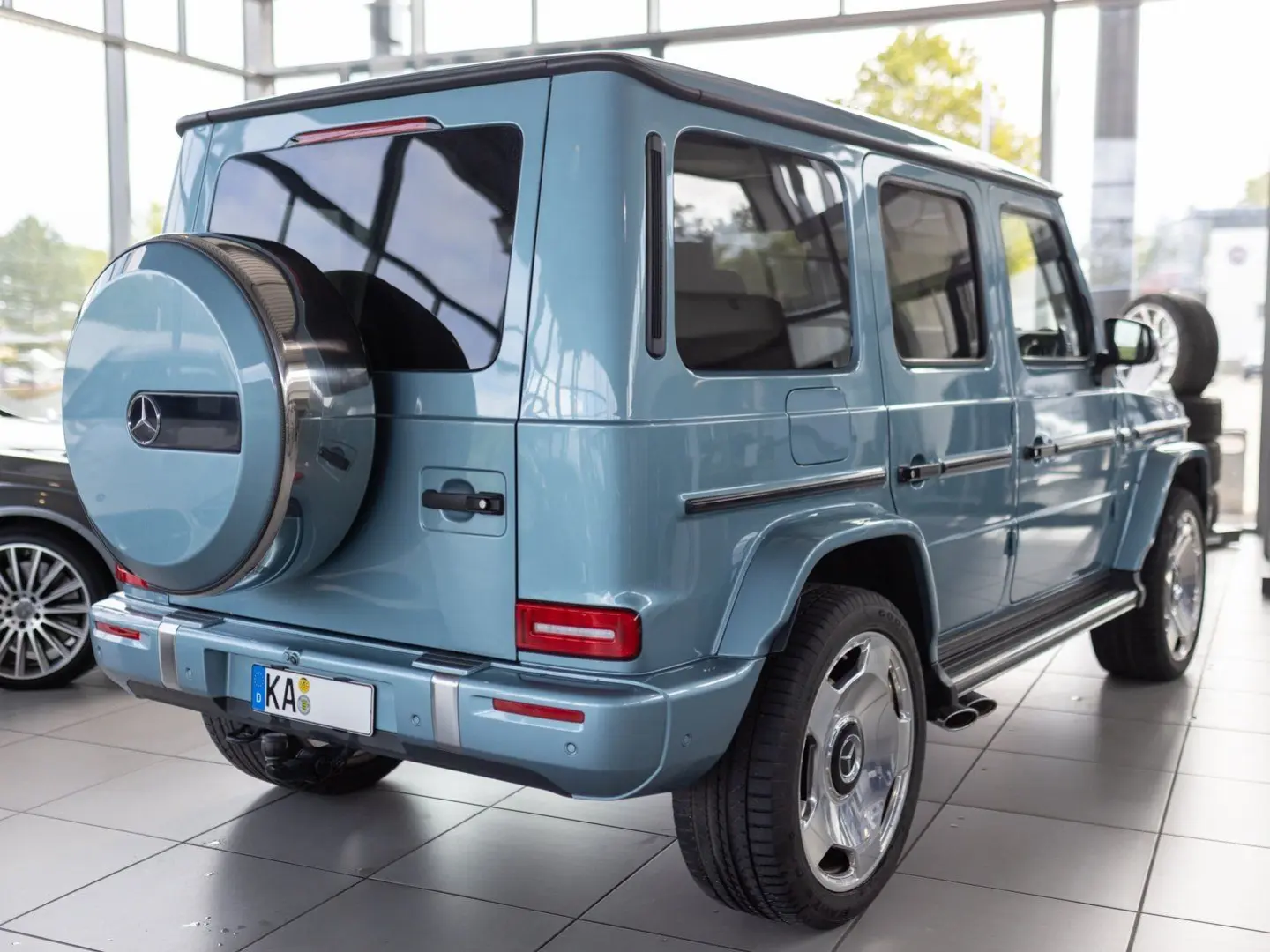 AMG G 63 SONDERLACK AZZURRO METALLIZZATO! VOLL!