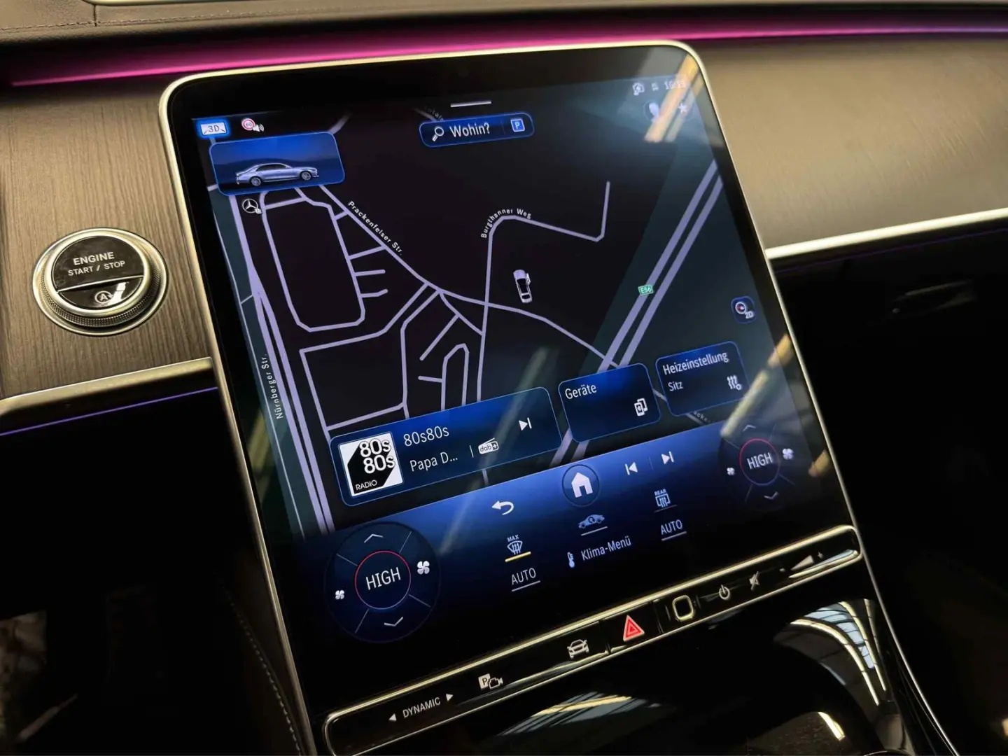 S 350 d AMG Pano Airmatic 3D-Display Burmester