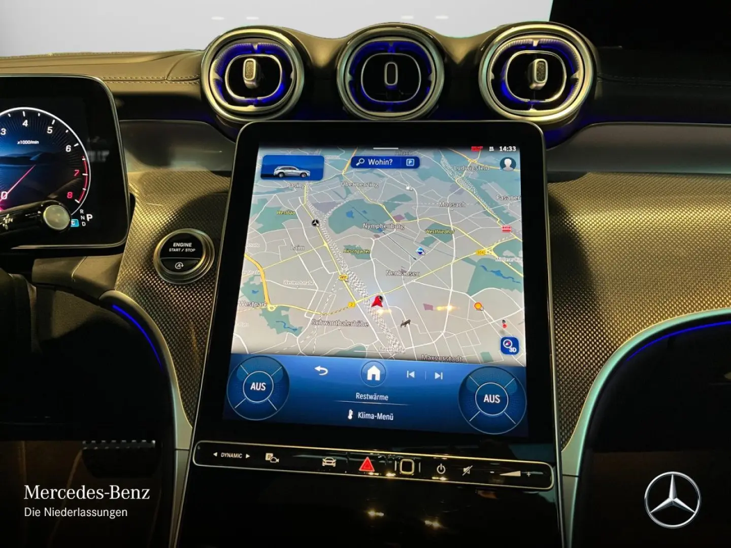 GLC 300 4M AMG Night Pano AHK Trittbr Burmester