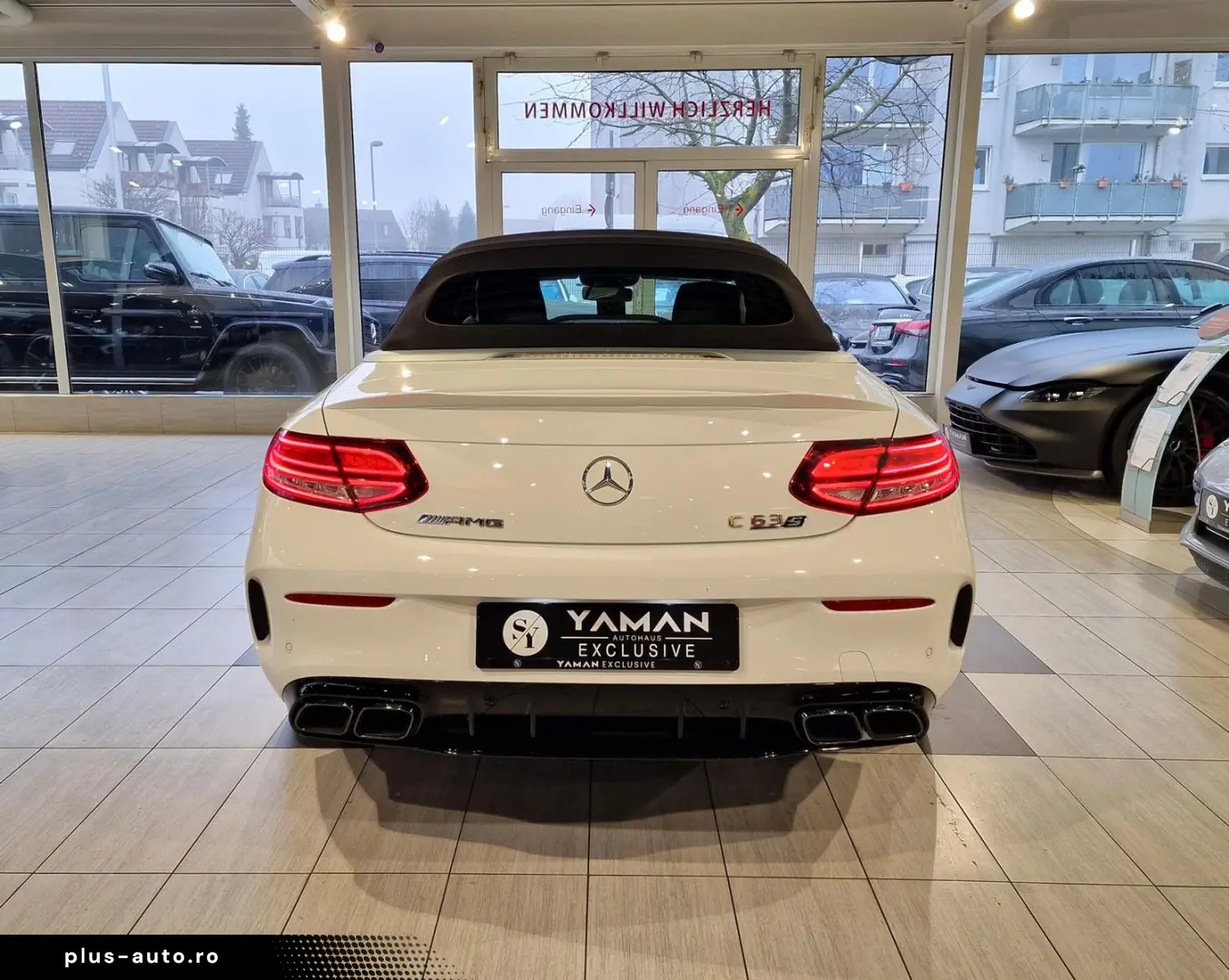 C 63 S AMG Cabrio  Burm SAGA Distr  Night RFK