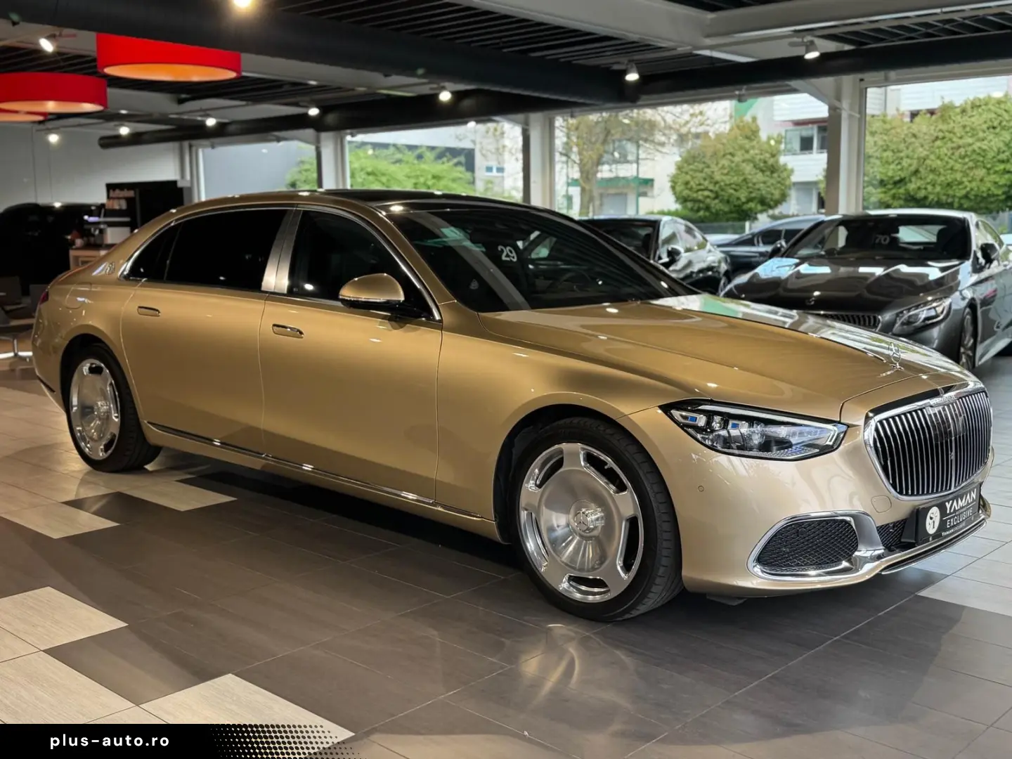 S 580 Maybach  E-Aktive FirstClass Kühlbox 3xTV