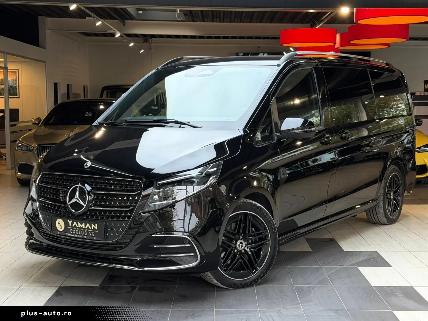 V 250 d STYLE AMG-Line lang Pano Tisch 7-Sitz