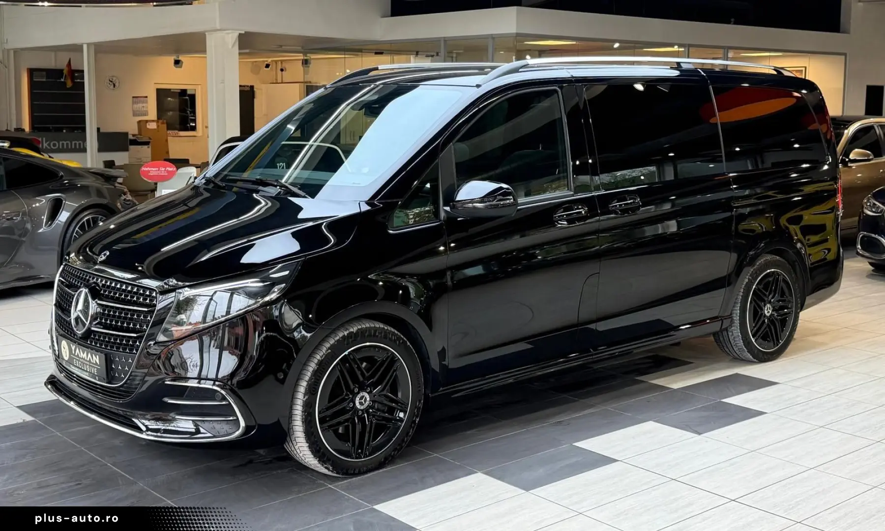 V 250 d STYLE AMG-Line lang Pano Tisch 7-Sitz