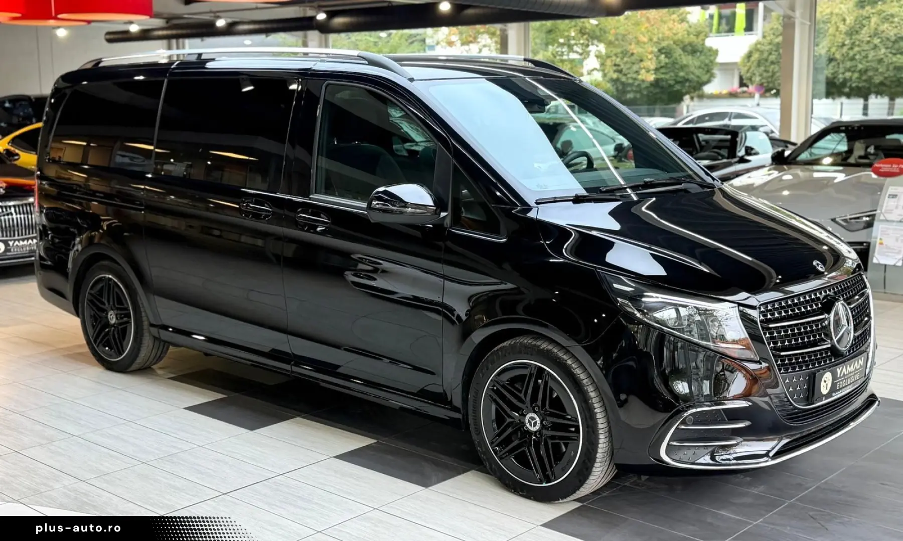 V 250 d STYLE AMG-Line lang Pano Tisch 7-Sitz