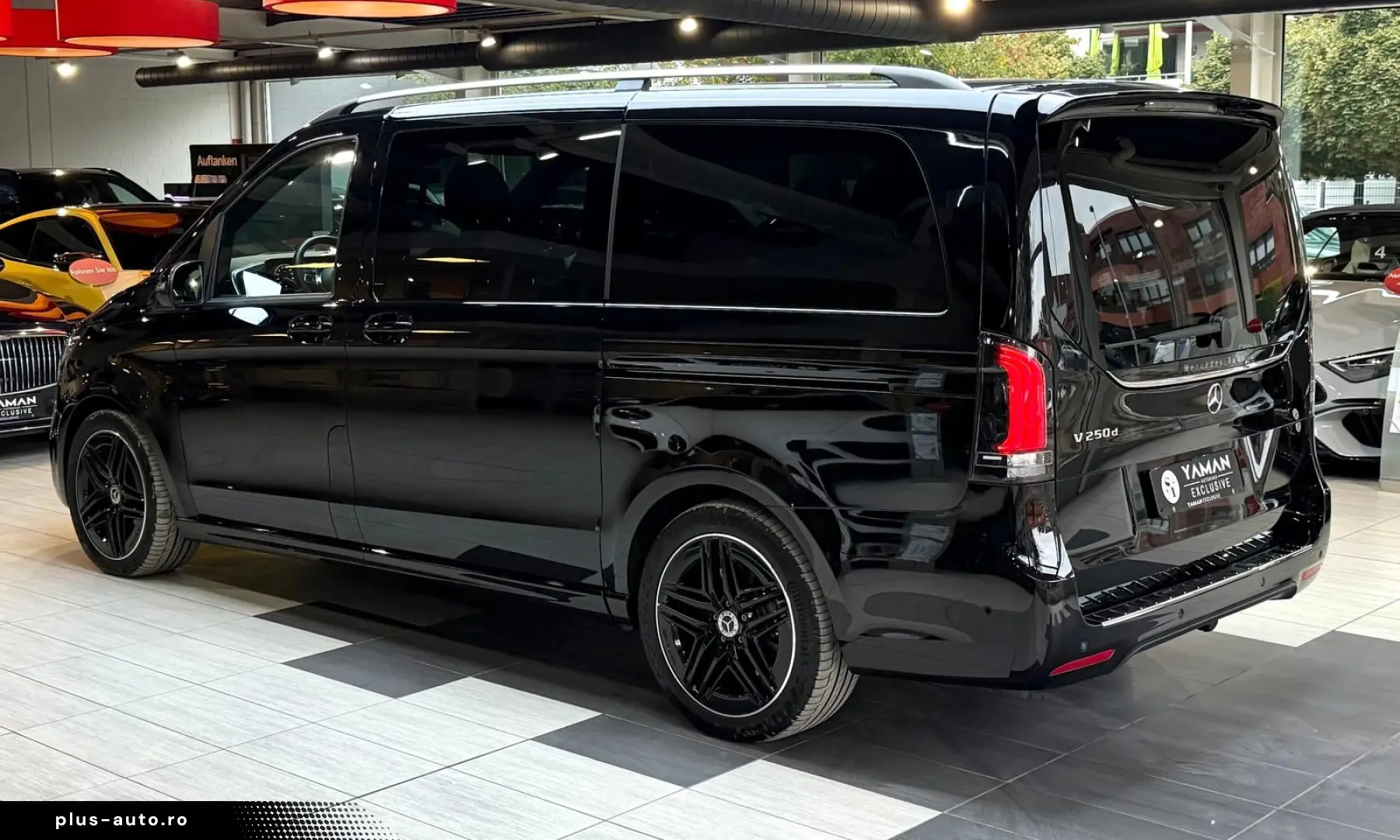 V 250 d STYLE AMG-Line lang Pano Tisch 7-Sitz